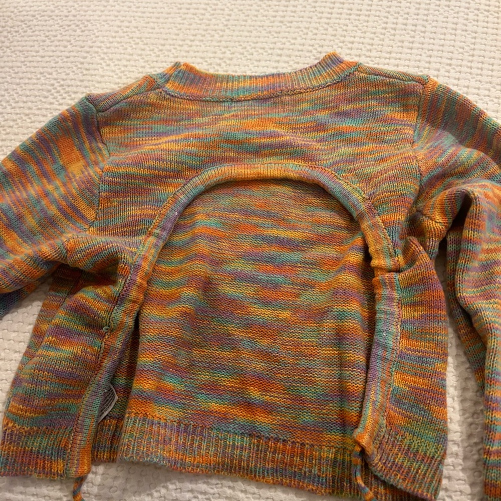 Edikted open back sweater